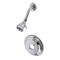 Kingston Brass Shower Faucet, Polished Chrome, Wall Mount KB3631TSLH - alternate 1